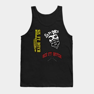 SIX FT DITCH - STICKER PACK Tank Top